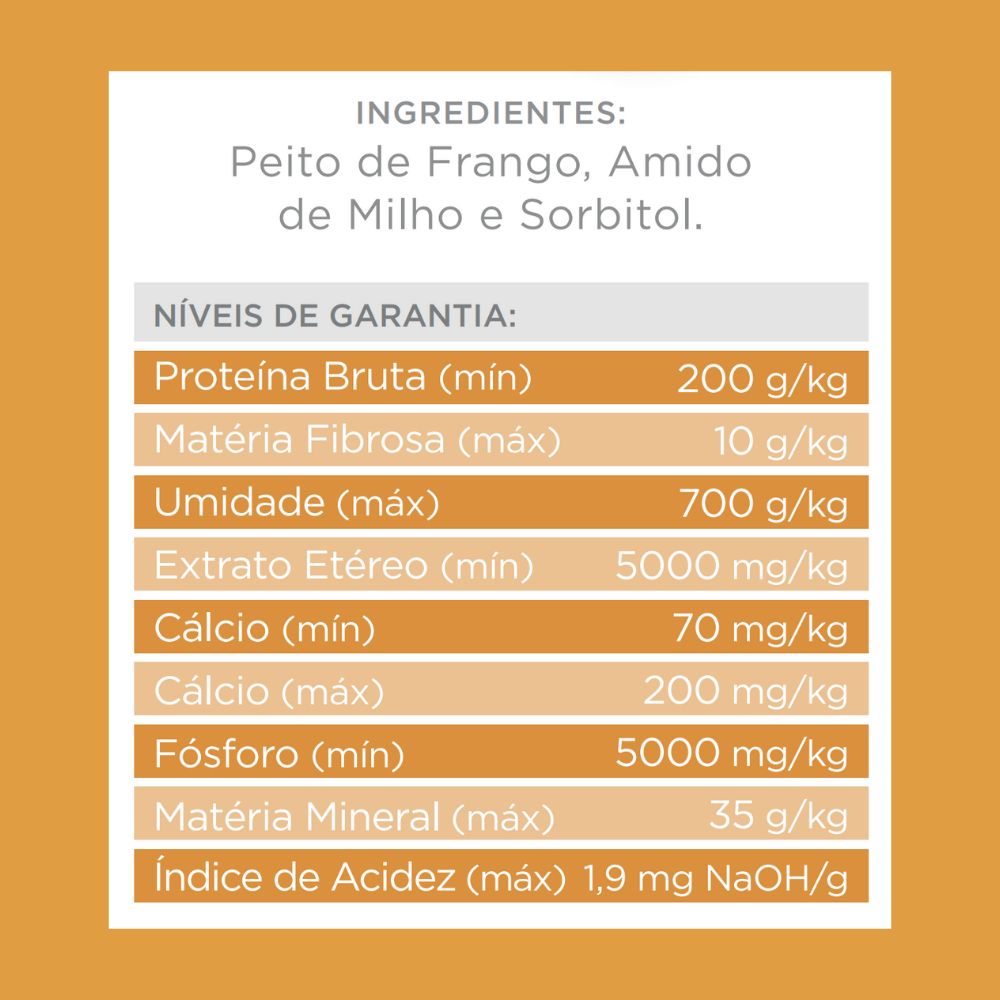 PETISCO JUST - PEITO FRANGO COZIDO