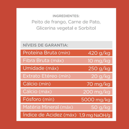 PETISCO JUST - SLICE MIX PATO E FRANGO